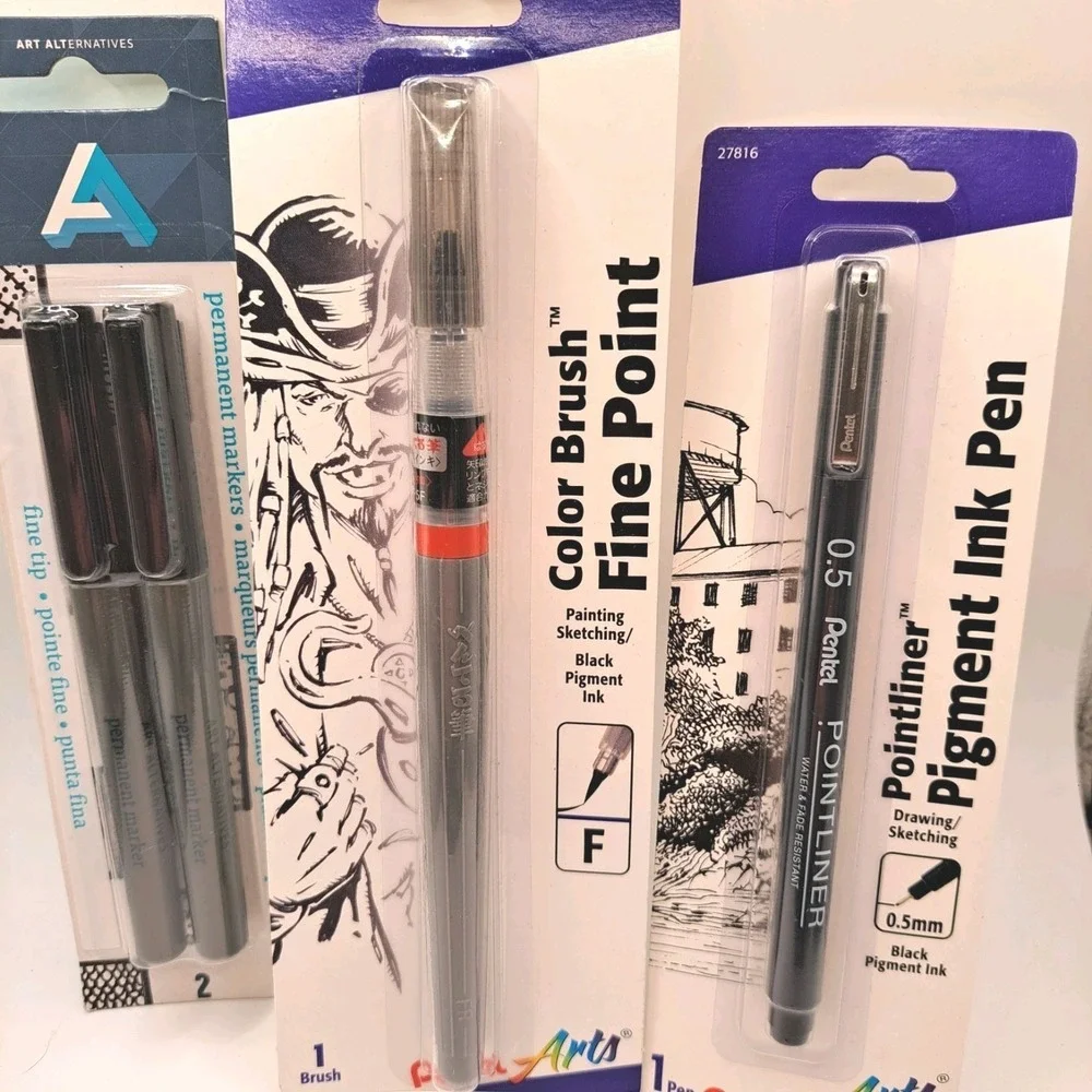 Pentel set art
